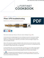 Fortigate IPsec VPN Troubleshooting