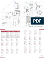 Pisos y muros especificaciones técnicas