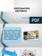 Introduccion - Investigacion Historica