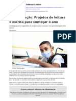 Alfabetizacao Projetos de Leitura e Escrita