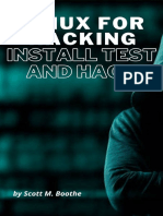 Linux For Hacking For Install Test and Hack Tools.