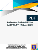 SPM 2020 Satpol PP Kota Banten