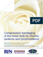 Compression Bandaging of The Lower Limb For Chronic Oedema and Lymphoedema