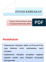 IMPLEMENTASI KEBIJAKAN 14 Mei 2022