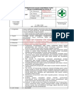 Sop Pemantauan Kasus Terkonfirmasi Tanpa Gejala