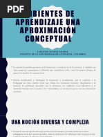 Ambientes de Aprendizaje Una Aproximación Conceptual