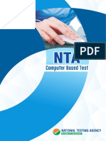 NTA's CBT process for UGC NET exam