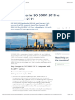 Amendments 50001-2018 vs ISO 50001-2011 - DNV GL