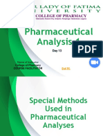 UNIT12 PHAN111 Pharmacopeial Analysis of Crude Drugs