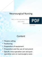 Neurosurgical Nursing 2020