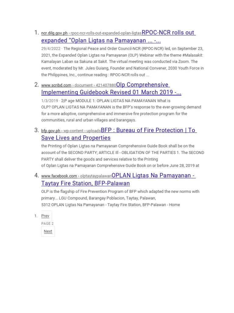 NCR - Dilg.gov - PH: Rpoc-Ncr-Rolls-Out-Expanded-Oplan-Ligtas | PDF ...