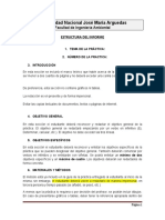 Estructura Del Informe