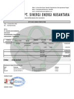 Tagihan Solar 8 KL Wahana Jaya Nugraha