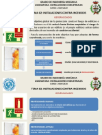 Instalaciones contra incendios: generalidades y tipos