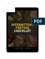 Intermittent Fasting CheckList