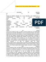 Acción Mero Declarativa de Relacion Concubinaria Juzgado