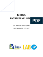 MODUL ENTREPRENEURSHIP