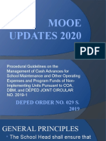 Updates For MOOE