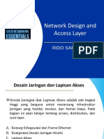 Network Design and Access Layer (Rido Saputra)