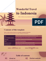 Wonderful Travel To Indonesia MK Campaign by Slidesgo