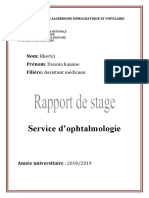 Rapport de Stage Assistant Midecal