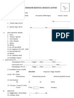 Formulir Pengisian Identitas Anggota Satpam Finaldocx