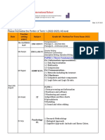 Dear Parents, Please Find Below The Portion of Term 1 - (2022-2023) AS Level