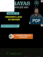 Newton Laws of Motion 01 _ Class Notes