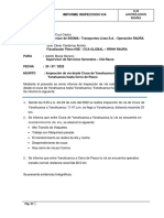 Informe de Vía de Cruce de Yanahuanca A Cerro de Pasco 24..07.22