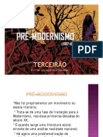 Pre Modernismo