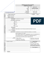 Submittal Cover Portada de Ficha Tecnica: MPS 01-05 Process Sewer