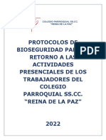 Protocolos de Bioseguridad para Trabajadores RP