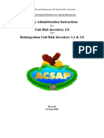 Survey Administration Instructions Unit Risk Inventory 2.0 Reintegration Unit Risk Inventory 1.1 & 3.0