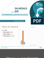 Mapa de preguntas sobre patología del oído