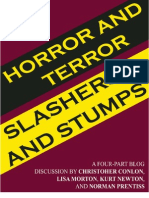 Horror and Terror, Slashers and Stumps