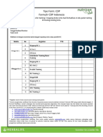 Formulir CDPIndonesia 2018