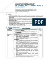 Dapatkan File Lengkap RPP 1 Lembar Kelas 1 Semester 1 Dan 2 Klik Disini