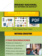 Sesión #12. - Medios y Materiales Educativos