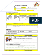 EXPERIENCIA - DE APRENDIZAJE V CICLO - V CICLO 2021 Tarea PSER