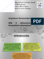 Sna Ii Adrenomimeticos y Bloqueadores Adrenergicos