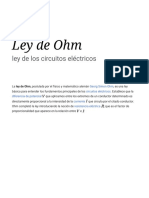 Ley de Ohm - Wikipedia, La Enciclopedia Libre