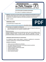 Sesión 2 - III Bimestre - Secundaria - Tutoria 2021