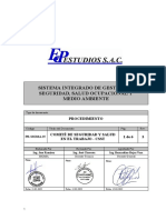 PR-SSOMA-25 Comité de Seguridad y Salud en el Trabajo - CSST