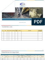 Informe Semanal Del 31 de Julio Al 06 de Agosto 2022