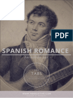 Spanish Romance (Free Tabs)