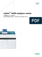 Cobas 4000 Analyzer Series: Test Installation Guide - Elecsys Anti-Sars-Cov-2