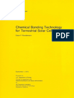 Chem Bond Tech For PV Modules 1979 - 5101-132