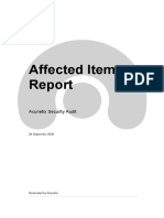 Affected Items: Acunetix Security Audit