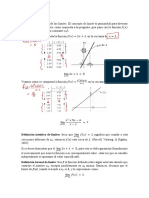 Limites - Definición Formal e Intuitiva