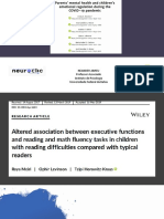 Funções Executivas em Leitura e Aritmética em Crianças com TEAp e Típicas
